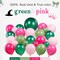 Balloon Garland Arch Kit 130 Pcs with 3 color choices( Hot Pink Green, PInk Green, Pink Green Pineapple)
